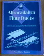 ABRACADABRA Flute Duets - Malcolm Pollock, Gebruikt, Overige genres, Overige soorten, Ophalen of Verzenden