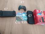 Nintendo Switch OLED met accessoires en games, Met games, Zo goed als nieuw, Met 1 controller, Switch OLED