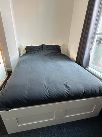 BRIMMES IKEA bed 140x200 wit - GRATIS matras erbij beschikbaar voor biedingen