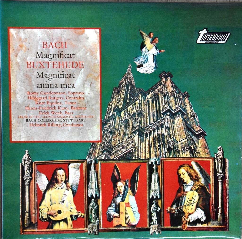 Magnificat  J.S.Bach -  Magnificat  Buxtehude  H. Rilling, Overige typen, Ophalen of Verzenden, Zo goed als nieuw, 12 inch