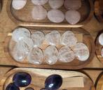 Super mooie worry stones | bergkristal | hart & ovaal, Ophalen of Verzenden, Mineraal