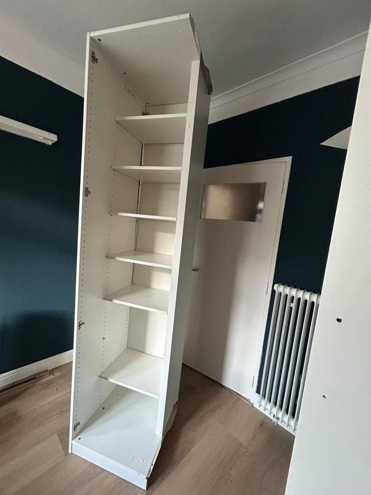 IKEA PAX hoekelement, wit, 53x58x236 cm, Huis en Inrichting, Kasten | Kledingkasten, Zo goed als nieuw, 200 cm of meer, 50 tot 100 cm