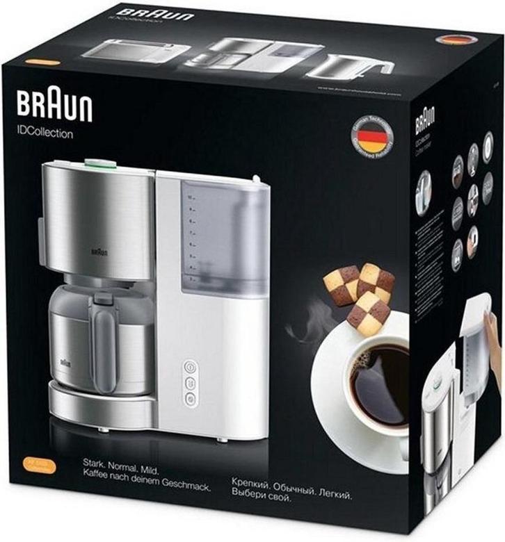 Braun ID Collection KF 5105 WH, Witgoed en Apparatuur, Koffiemachine-accessoires, Zo goed als nieuw, Ophalen of Verzenden