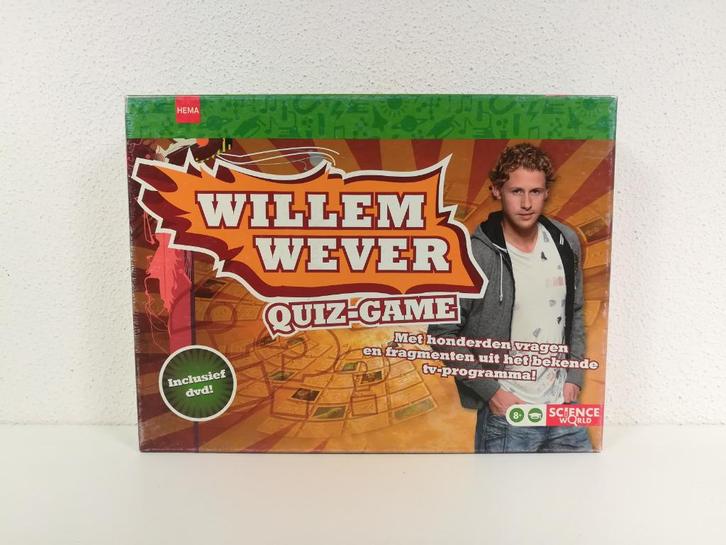 Willem Wever Quiz-game [A40], Hobby en Vrije tijd, Gezelschapsspellen | Bordspellen, Zo goed als nieuw, Ophalen of Verzenden