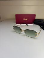 Cartier Picadilly - Groene Diamond Cut glazen + Toebehoren, Sieraden, Tassen en Uiterlijk, Zonnebrillen en Brillen | Heren, Ophalen of Verzenden