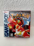 Pokemon Red - Gameboy - Alleen de doos., Spelcomputers en Games, Games | Nintendo Game Boy, 1 speler, Ophalen, Zo goed als nieuw