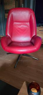 Zeer mooie lederen relax fauteuil. In absolute nieuwstaat!, Huis en Inrichting, Fauteuils, Ophalen, Zo goed als nieuw