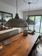 Industriële hanglampen, Huis en Inrichting, Lampen | Hanglampen, Ophalen, Industrieel/landelijk, Zo goed als nieuw, Metaal