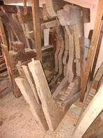 Grote voorraad eiken planken en balken, Ophalen