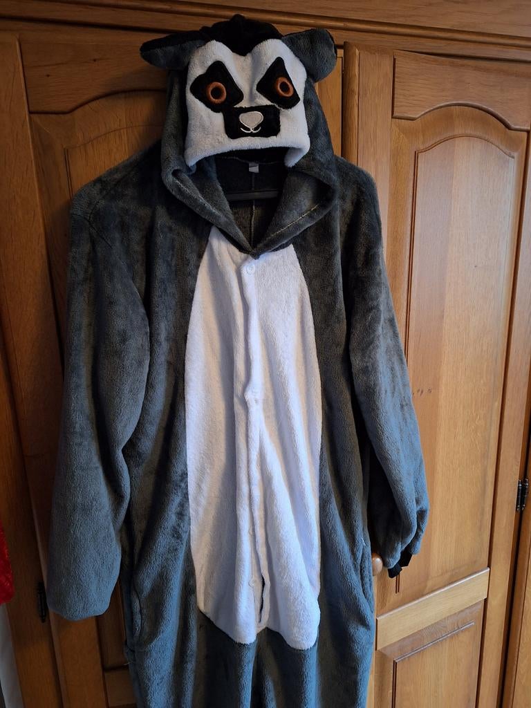 Onesie wasbeer mt 3xl, Ophalen of Verzenden, Jongen of Meisje