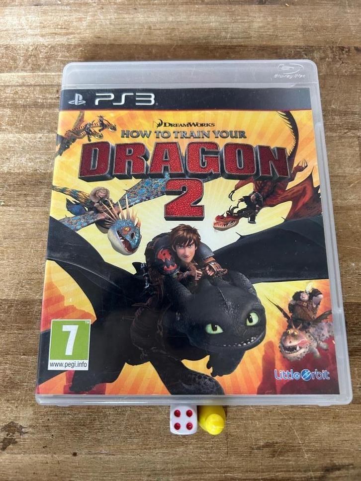 PS3 How to train your dragon 2, Spelcomputers en Games, Games | Sony PlayStation 3, Zo goed als nieuw, Avontuur en Actie, 1 speler