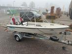 Zeer nette Terri Absia met trailer en buitenboord, Watersport en Boten, Motorboten en Motorjachten, Ophalen, 10 tot 30 pk, Gebruikt