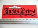 Judas Priest vrij grote xl sticker 10.5 x 26.5 cm n506, Verzenden, Nieuw, Overige typen