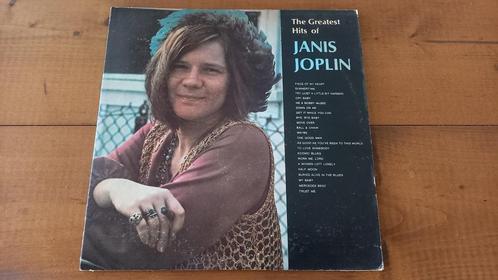 2 lp verzamel album Janis Joplin ‎- The Greatest Hits Of, Cd's en Dvd's, Vinyl | Rock, Gebruikt, Overige genres, 12 inch, Ophalen of Verzenden