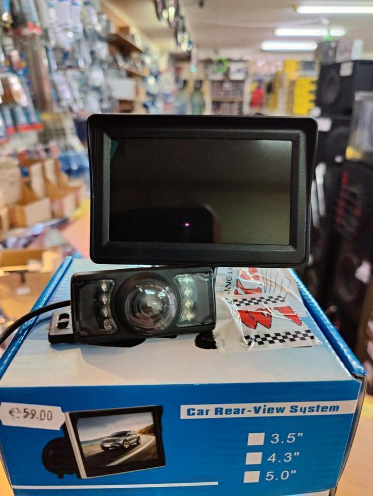 Achteruitrij camera compleet met 5 meter draad, Auto diversen, Auto-accessoires, Nieuw, Ophalen of Verzenden