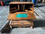 Antieke Hollandse Wortelhout Secretaire, Antiek en Kunst, Antiek | Meubels | Kasten, Ophalen of Verzenden