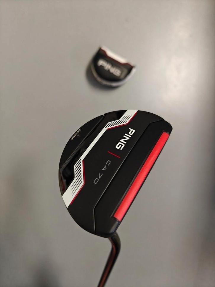 PING 2021 CA70 putter rechtshandig diverse lengtes ZGAN, Sport en Fitness, Golf, Zo goed als nieuw, Club, Ping, Ophalen of Verzenden
