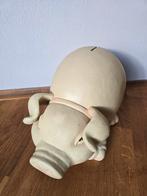 Grote spaarpot varken, Ophalen of Verzenden, Zo goed als nieuw, Steen, Aardewerk of Keramiek, Dier