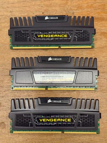 3x4gb (12gb) DDR Corsair Vengeance kit te koop aangeboden beschikbaar voor biedingen