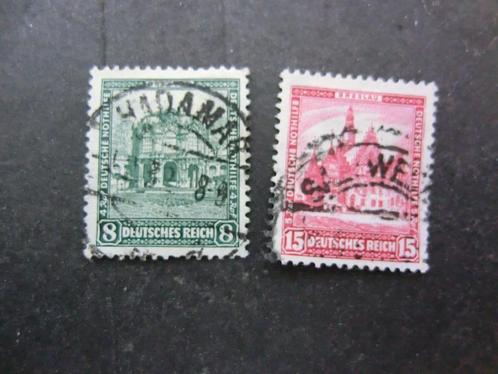 Duitse Rijk serie 463-464 Gestempeld., Postzegels en Munten, Postzegels | Europa | Duitsland, Gestempeld, Overige periodes, Ophalen of Verzenden