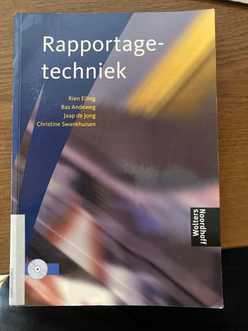 Rapportagetechniek - R. Elling e.a. beschikbaar voor biedingen