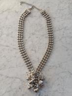 Prachtige ketting, Ophalen of Verzenden, Zo goed als nieuw, Zilver, Verstelbaar