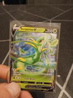 Serperior V - Pokémonkaart, Ophalen of Verzenden, Zo goed als nieuw, Losse kaart, Foil