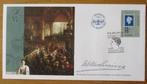 FDC Huwelijk Wilhelmina en Prins Hendrik, Verzenden, Gestempeld, Koningshuis