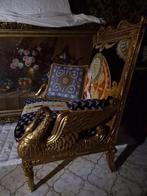 Fauteuil Versace, Antiek en Kunst, Antiek | Meubels | Stoelen en Banken, Ophalen of Verzenden