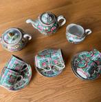 Chinees porselein koffie/thee servies. (Kantonees), Antiek en Kunst, Ophalen