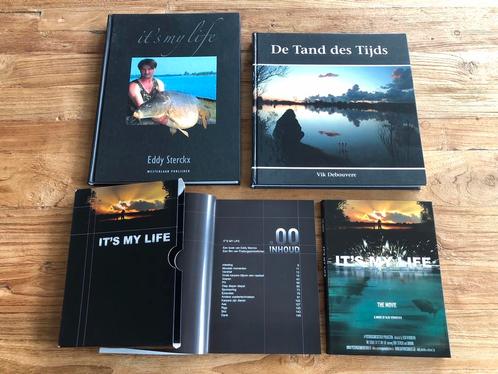 Karperboeken en dvd van Eddy Sterckx, Watersport en Boten, Hengelsport | Karpervissen, Zo goed als nieuw, Overige typen, Ophalen of Verzenden