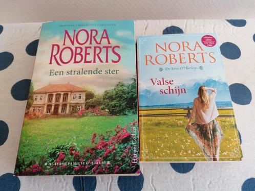 2x Nora Roberts - Een stralende ster en Valse Schijn, Boeken, Romans, Gelezen, Ophalen of Verzenden