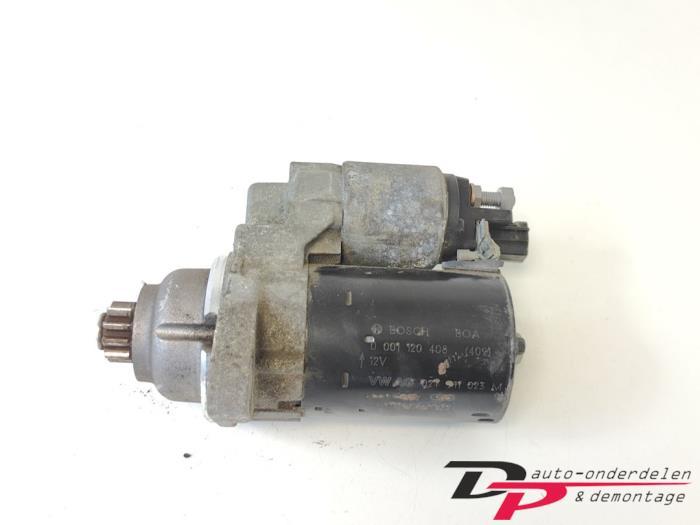 Startmotor van een Volkswagen Golf, Gebruikt, -, Volkswagen, -