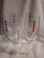 PIPER HEIDISIECK champagne glazen 4 stuks (vijf letters), Ophalen of Verzenden, Zo goed als nieuw, Borrel- of Shotglas