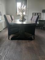 Massief houten kloostertafel, Huis en Inrichting, Tafels | Eettafels, Ophalen, 100 tot 150 cm, Landelijk, Vijf personen of meer