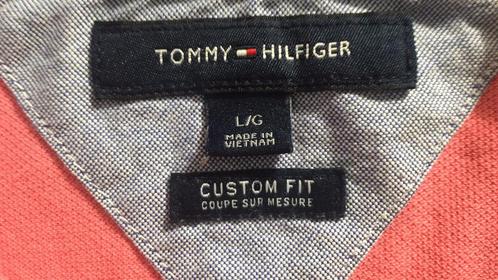 Tommy hilfiger polo maat L, nette staat, Kleding | Heren, Polo's, Gedragen, Maat 52/54 (L), Roze, Ophalen of Verzenden