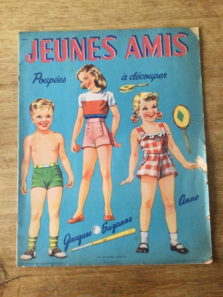 Vintage aankleedpoppen, Verzamelen, Poppen, Zo goed als nieuw, Overige typen, Ophalen of Verzenden