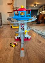 Paw Patrol Uitkijktoren met 2 Auto's, Ophalen of Verzenden, Zo goed als nieuw, Jongen of Meisje