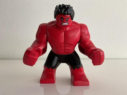 LEGO Super Heroes - minifiguur - sh1001 - Red Hulk, Kinderen en Baby's, Speelgoed | Duplo en Lego, Zo goed als nieuw, Lego, Losse stenen