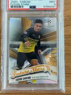 Jadon Sancho Topps Chrome UCL Future Stars PSA 9, Ophalen of Verzenden, Zo goed als nieuw