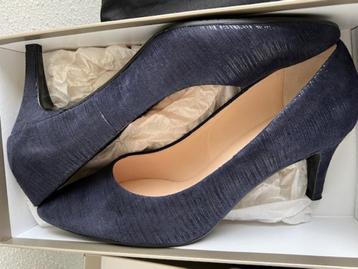 PETER KAISER Ellana pumps blauw streep 73291/661 7 1/2-41 beschikbaar voor biedingen