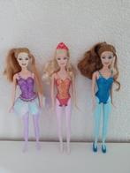 Barbie Princess of Pea, Cinderella en Sleeping Beauty, Ophalen of Verzenden, Gebruikt, Pop