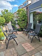 Tuinstoelen, Tuin en Terras, Tuinsets en Loungesets, Tuinset, Kunststof, Stoel, 4 zitplaatsen