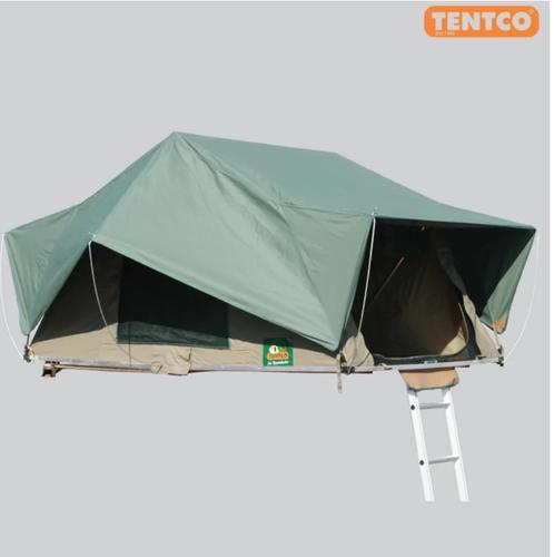 Zuid-Afrikaanse daktent Tentco 1.6 XL extra royaal, Caravans en Kamperen, Tenten, tot en met 2, Zo goed als nieuw, Ophalen
