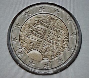 2 EURO MUNT SLOWAKIJE 2011 ZELDZAME MUNT beschikbaar voor biedingen