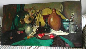Groot) - gevarieerd Stilleven ca. 1940 - (Hessel de Boer ??) beschikbaar voor biedingen