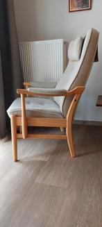 Senior Relaxfauteuil Casa (Farstrup) Scandinavisch design, Huis en Inrichting, Fauteuils, Ophalen, Hout, Gebruikt, Minder dan 75 cm