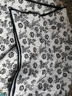 Lits jumeaux Grote witte sprei donkerblauw decor, zomerdeken, Huis en Inrichting, Slaapkamer | Beddengoed, Overige kleuren, Overige typen