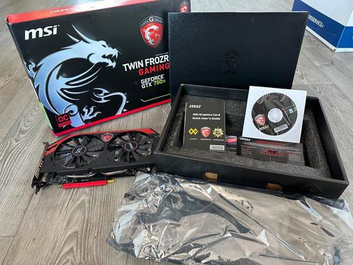 MSI GeForce GTX 750 Ti 2GB Videokaart/Graphics card/GPU, Computers en Software, Videokaarten, Zo goed als nieuw, Nvidia, PCI-Express 3.0