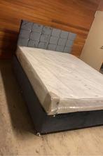 Luxury Velvet Upholstered Bed – Available in Multiple Sizes, Verzenden, Tweepersoons, Dekbedovertrek